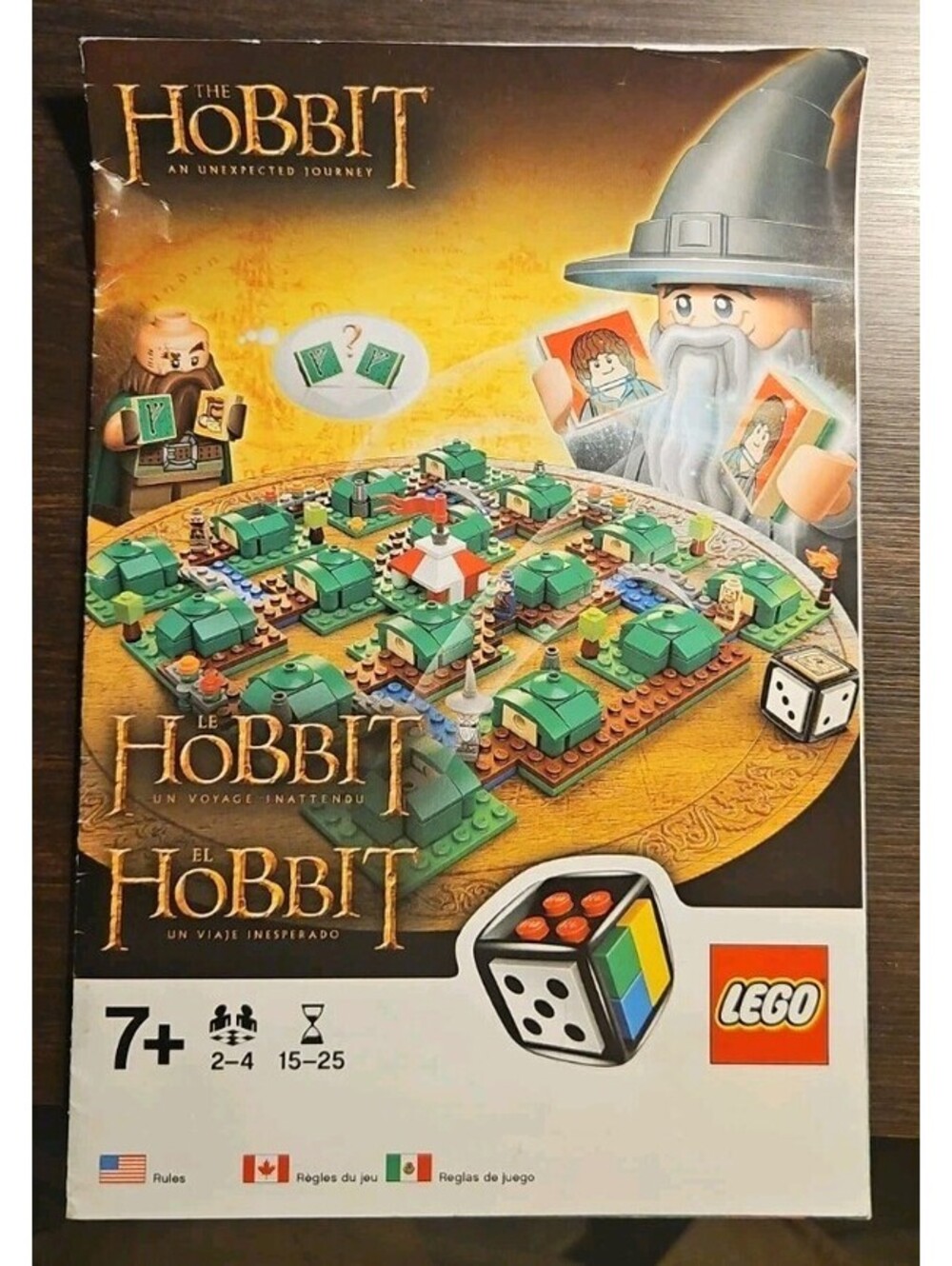LEGO Games 3920 The Hobbit An Unexpected Journey Instruction Manual ONLY Booklet